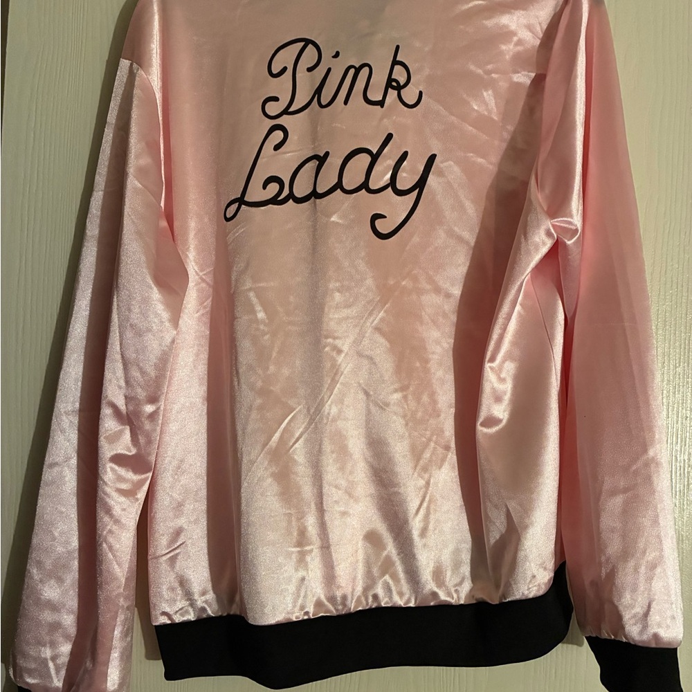 Pink Lady Satin Jacket